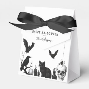 Vintage Gothic Halloween Party Favour Box