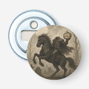 Vintage/Gothic Headless Horseman Halloween/Autumn  Bottle Opener