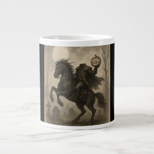 Vintage/Gothic Headless Horseman Halloween/Autumn Large Coffee Mug