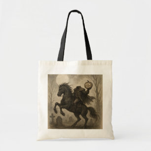 Vintage/Gothic Headless Horseman Halloween/Autumn  Tote Bag