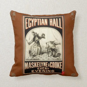 Vintage Gothic Poster Cushion