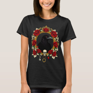 Vintage Gothic Raven T-Shirt