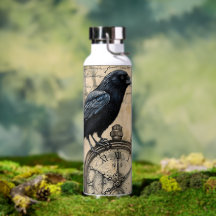 Vintage Gothic Raven