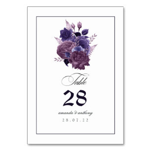 Vintage Gothic Table Number