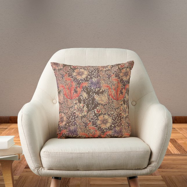 Vintage Graceful Floral Print Cushion (Creator Uploaded)