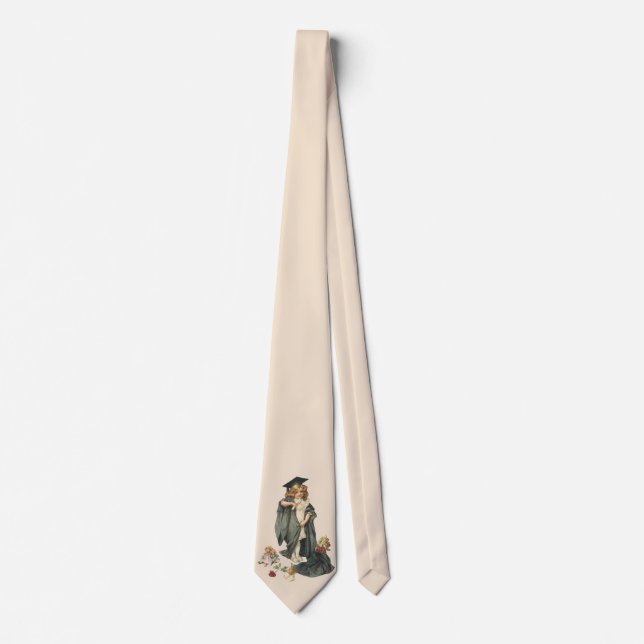 Vintage Graduation, Congratulations Graduates! Tie (Front)