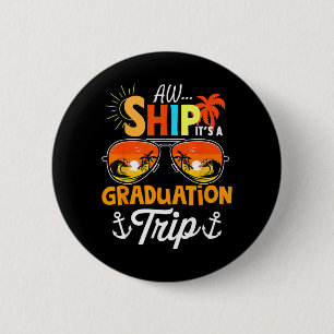 Vintage Graduation Trip Summer Vacation Matching 6 Cm Round Badge