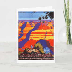 Vintage Grand Canyon Arizona Travel Postcard