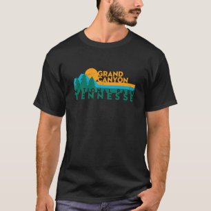 Vintage Grand Canyon National Park Mountain Sunset T-Shirt