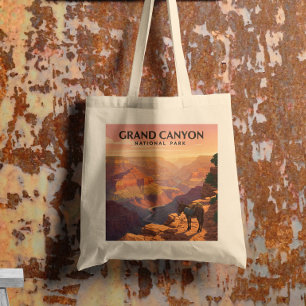 Vintage Grand Canyon National Park Tote Bag