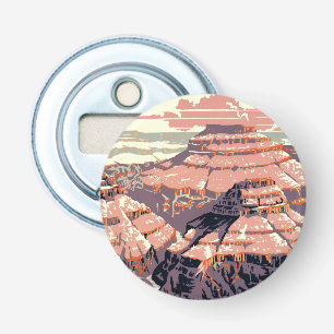 Vintage Grand Canyon National Park WPA Poster Art Bottle Opener