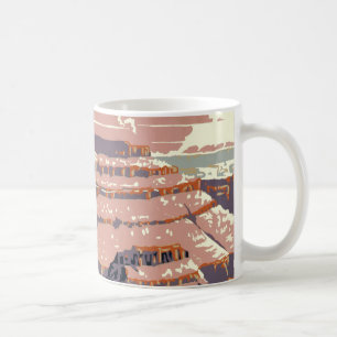 Vintage Grand Canyon National Park WPA Poster Art Coffee Mug