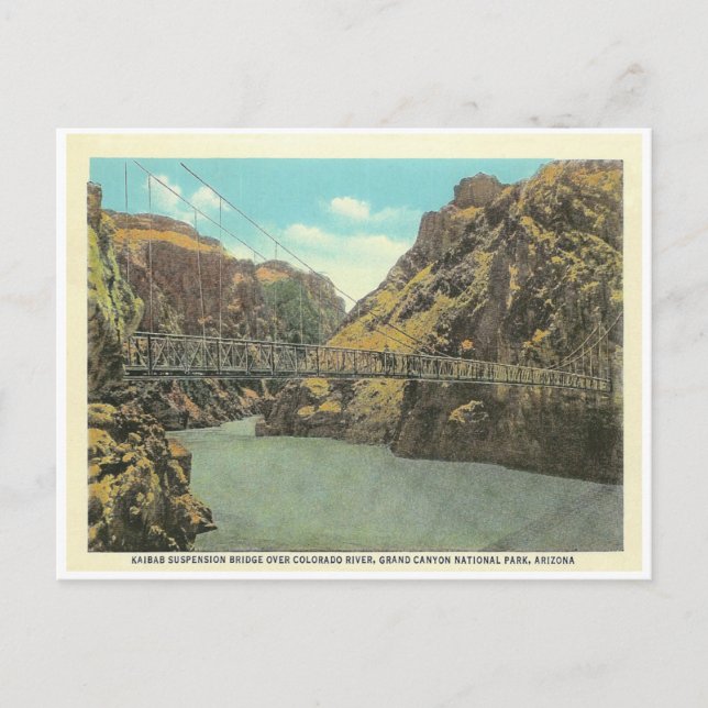 Vintage Grand Canyon Postcard (Front)