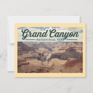 Vintage Grand Canyon Travel Postcard