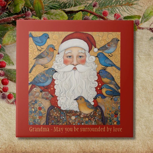 Vintage Grandma Christmas Trivet (Creator Uploaded)