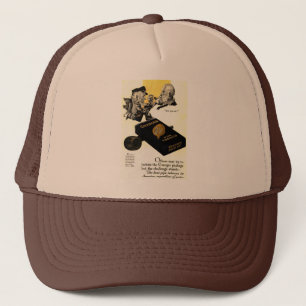 Vintage Granger Pipe Tobacco Hat