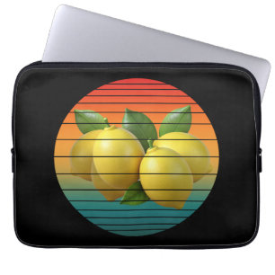 Vintage grape fruits food heathy vegan laptop sleeve