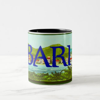 Vintage Grape Label for Bari Italy Mug