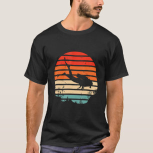 Vintage Graphic Diver Diving Scuba Diver Apnoe Sno T-Shirt
