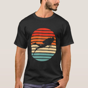 Vintage Graphic Diver Diving Scuba Diver Apnoe Sno T-Shirt