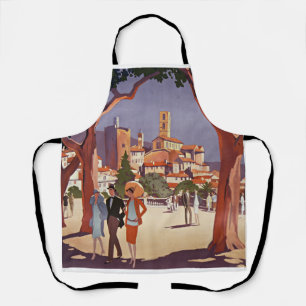 Vintage Grasse Summer Art Apron