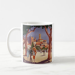 Vintage Grasse Summer Art Coffee Mug