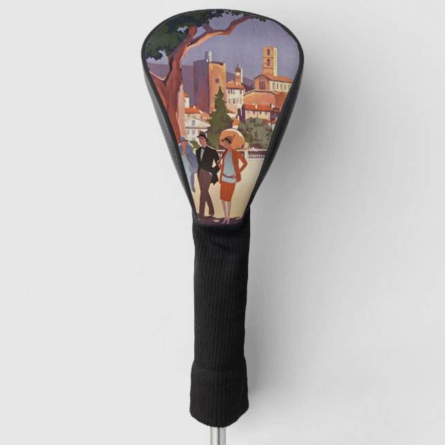 Vintage Grasse Summer Art Golf Head Cover (Front)