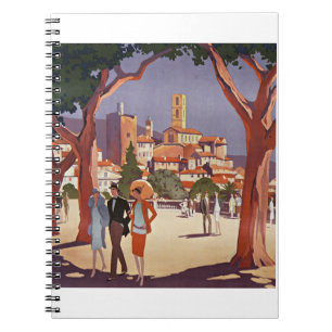 Vintage Grasse Summer Art Notebook