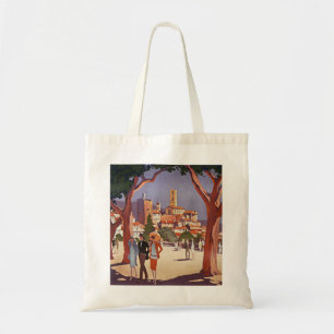 Vintage Grasse Summer Art Tote Bag