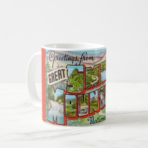 Vintage Great Smoky Mountains Coffee Mug