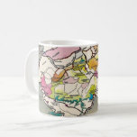 Vintage Great Smoky Mtns. Map Coffee Mug<br><div class="desc">A wonderful old postcard map of Great Smoky Mountains National Park area repurposed!</div>