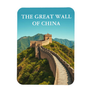 Vintage Great Wall of China Travel Souvenir Magnet