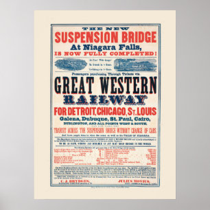 Vintage Great Western Railway Poster