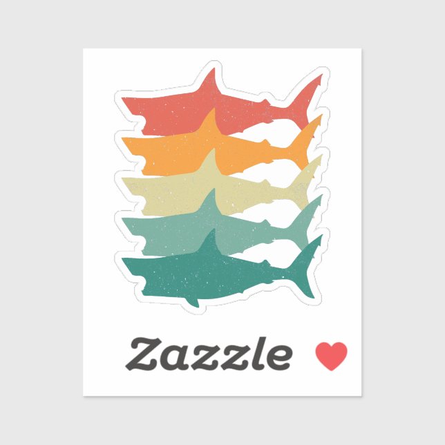 Vintage Great White Shark  (Sheet)