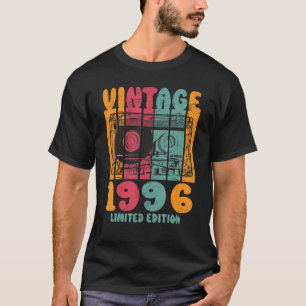 Vintage Greatest Hits 1996 Retro Birthday T-Shirt