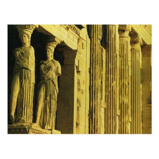 Vintage Greece, Athens, Acropolis, Parthenon Postcard