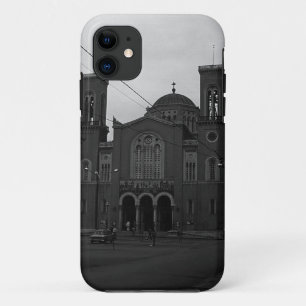 Vintage Greece Athens Panagia Gorgoepikoos Church iPhone 11 Case