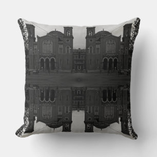 Vintage Greece Athens Panagia Gorgoepikoos Church Cushion