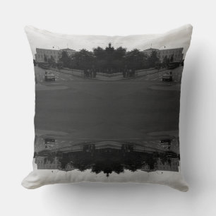 Vintage Greece Delphi Old palace Athens Notebook Cushion