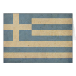 Vintage Greece Flag