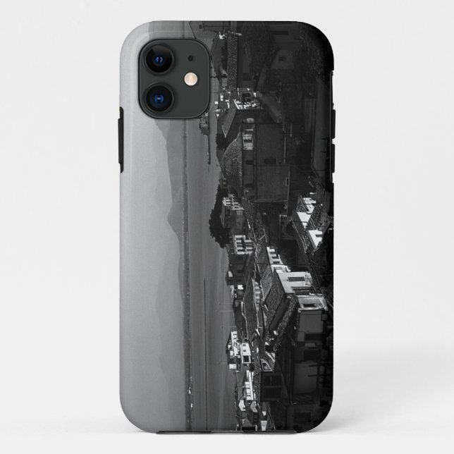 Vintage Greece Nafplion beach Case-Mate iPhone Case (Back)