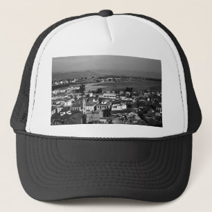 Vintage Greece Nafplion beach Trucker Hat