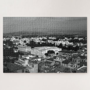 Vintage Greece Nafplion City Jigsaw Puzzle