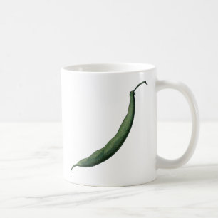 Vintage Green Bean Coffee Mug