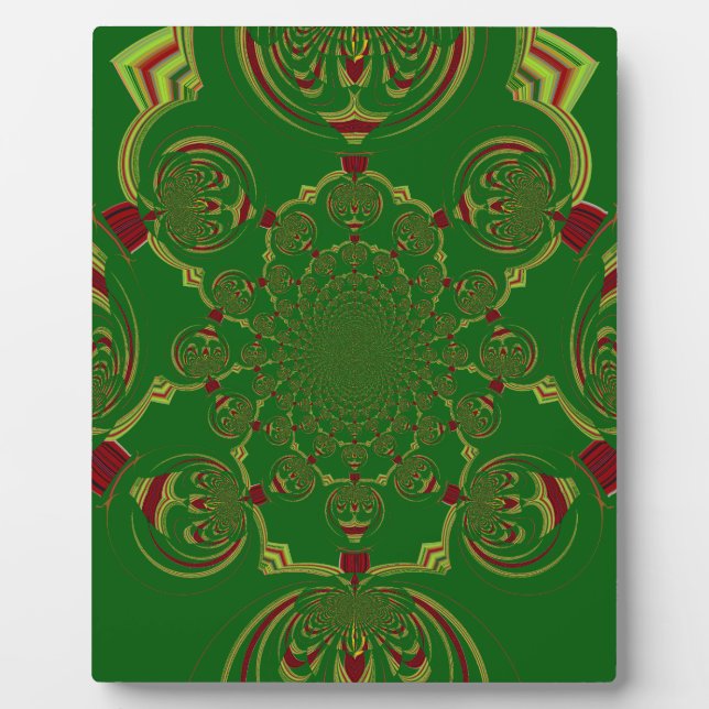 Vintage Green Plaque (Front)