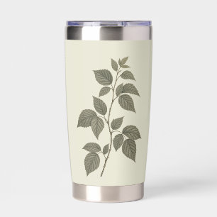 Vintage Green Raspberry Branch Insulated Tumbler