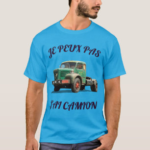 Vintage Green Truck – Retro Truck Illustration T-Shirt