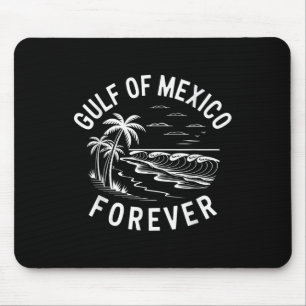 Vintage Greeting From The Gulf Beach Of Mexico _2 Mouse Pad