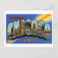Vintage Greetings from Chicago, Illinois