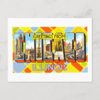 Vintage Greetings from Chicago, Illinois